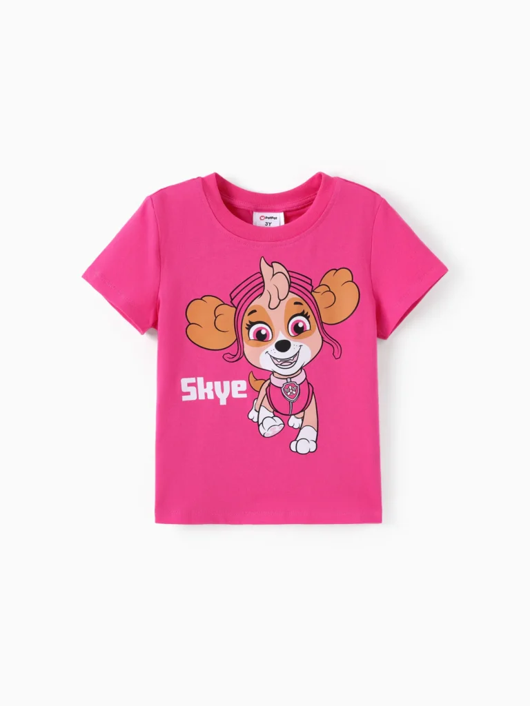PatPat-PAW Patrol Girl Toddler Tees back-to-school style guide 