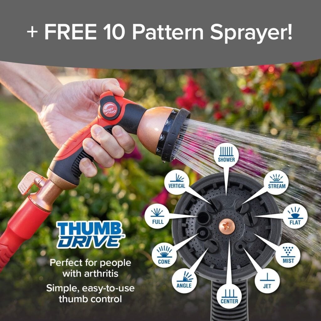 Pocket Hose sprayer