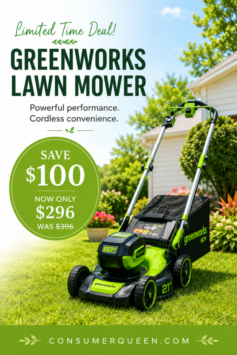 Greenworks Lawn Mower deal