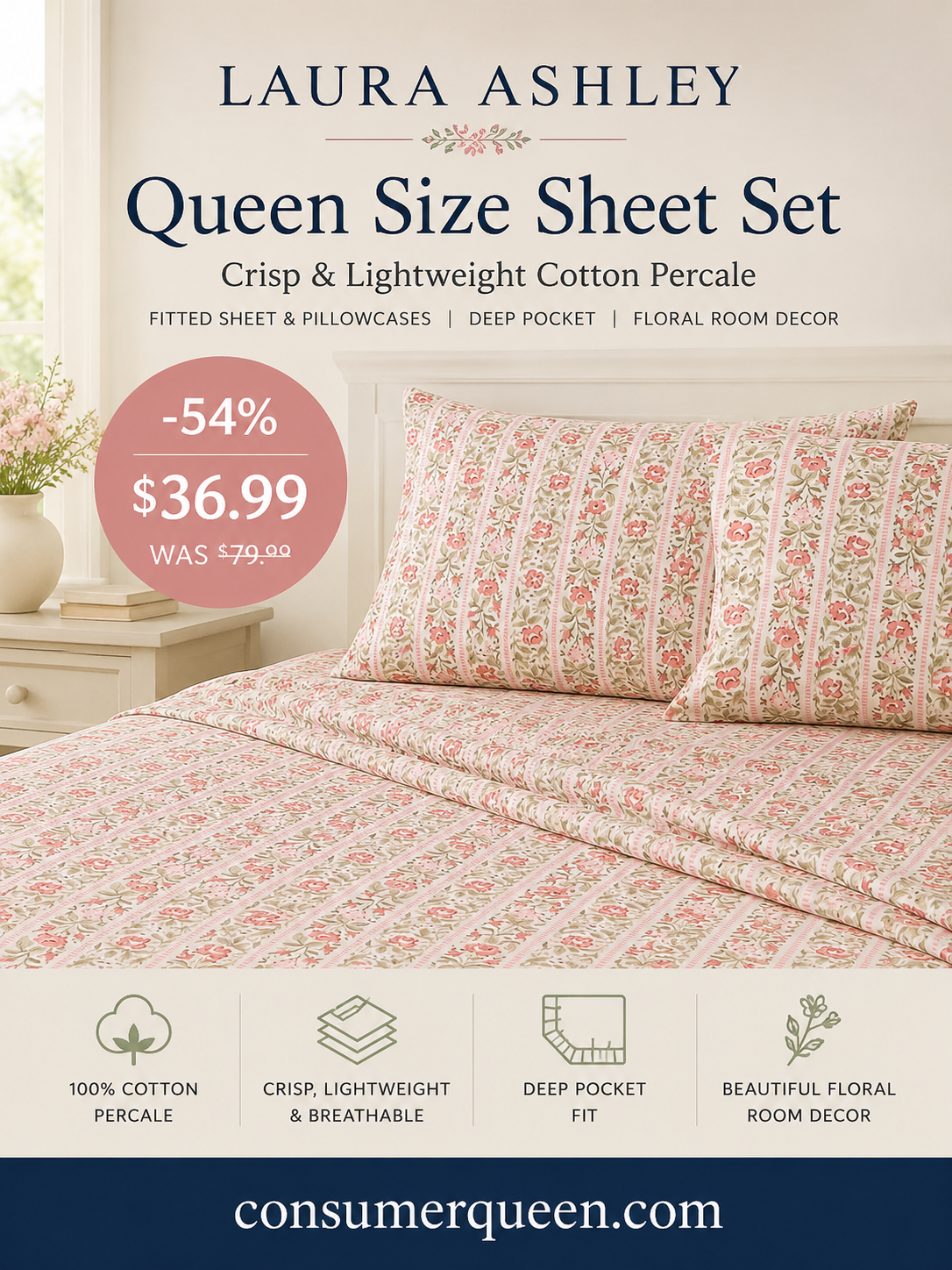 Laura Ashley Sheet Set