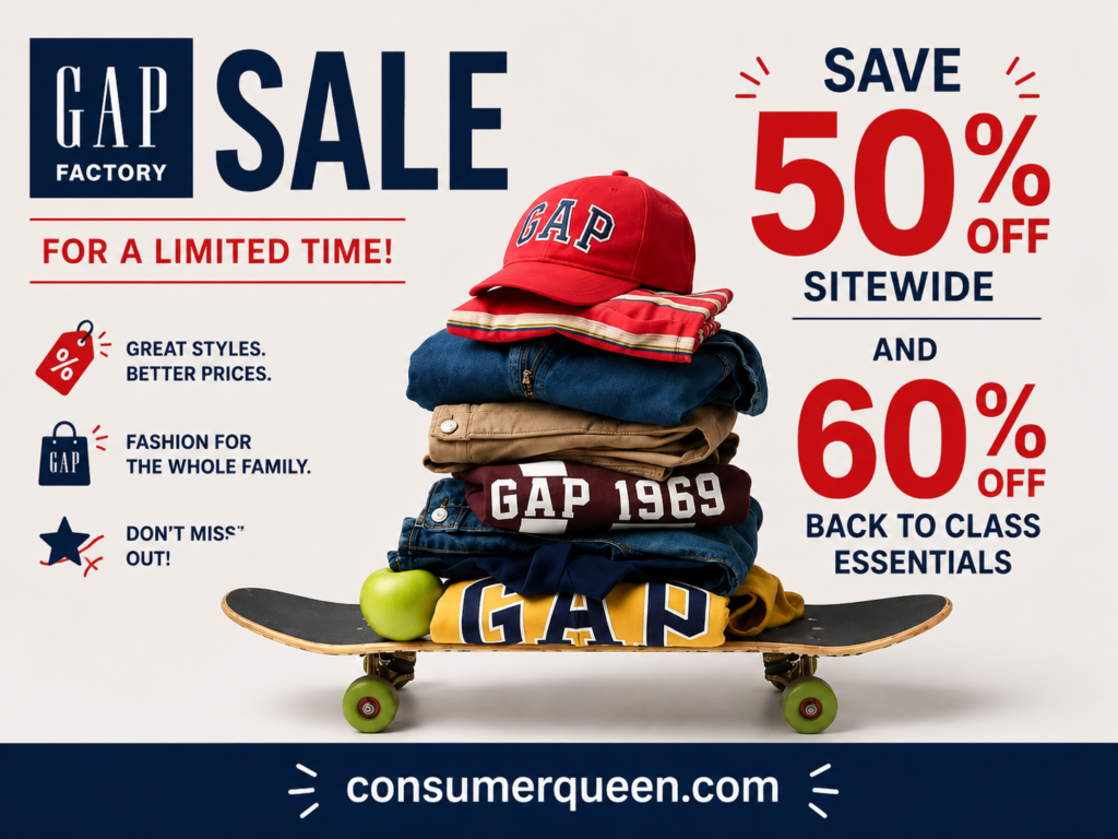 Gap Factory Sale flyer