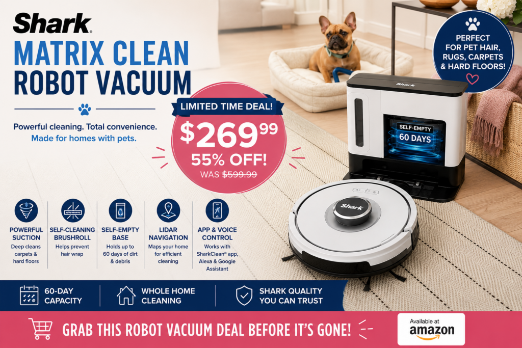 Robot Vacuum Deal sale