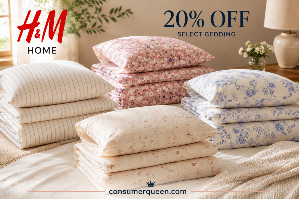 H&M Bedding flyer