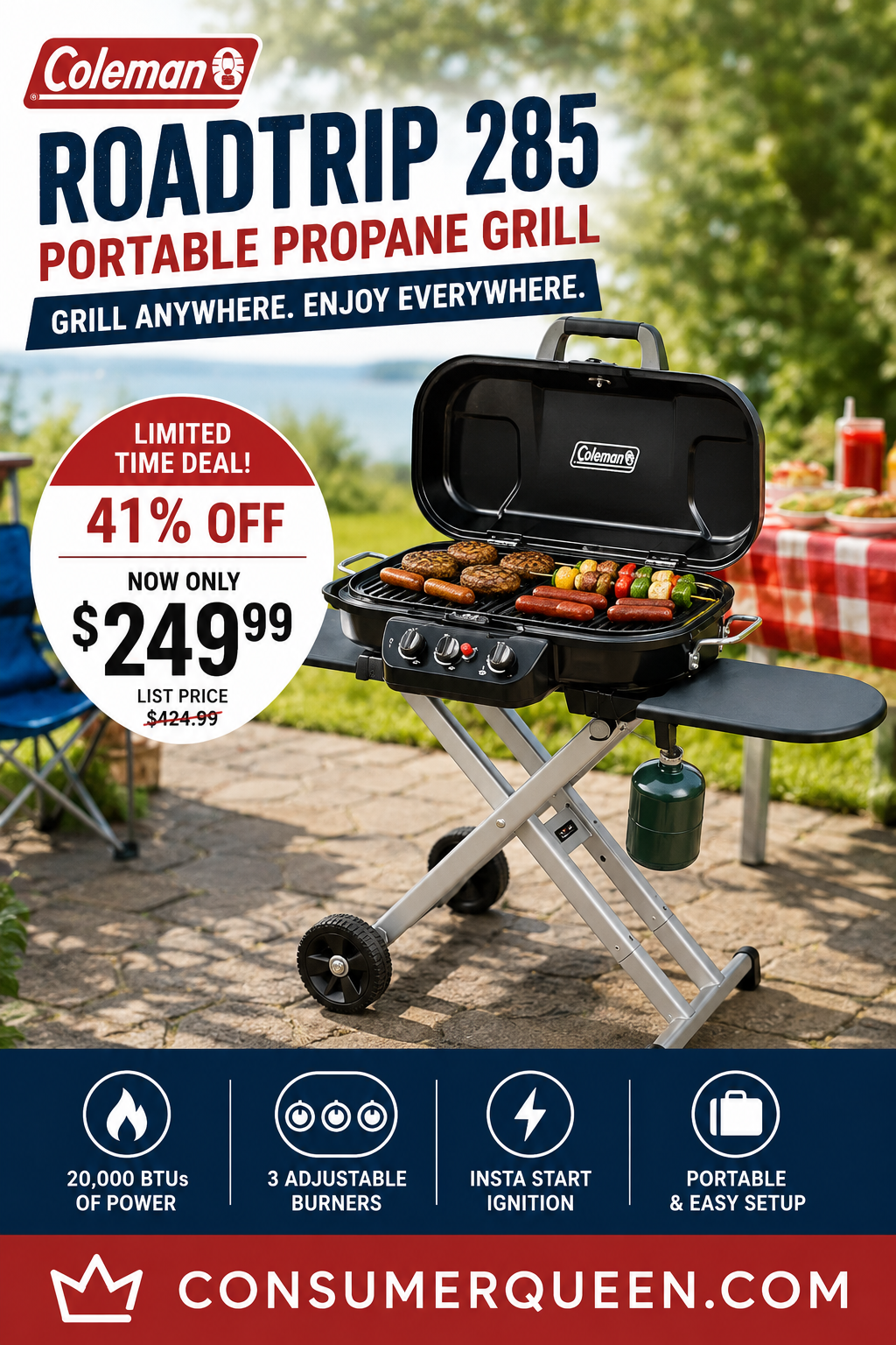 Coleman Portable Grill Deal