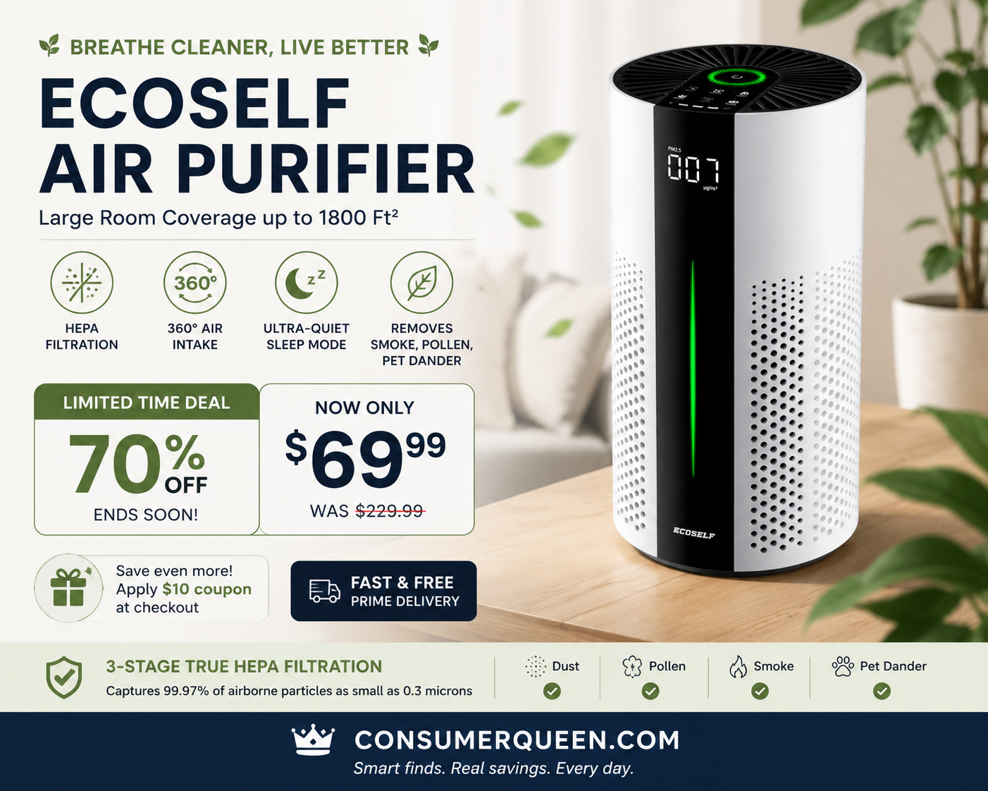 Air Purifier Amazon Deal