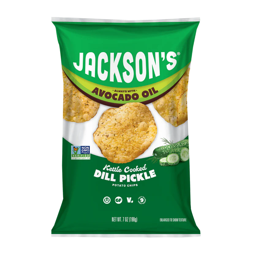 Jackson's Dill Pickle Kelttle Chips