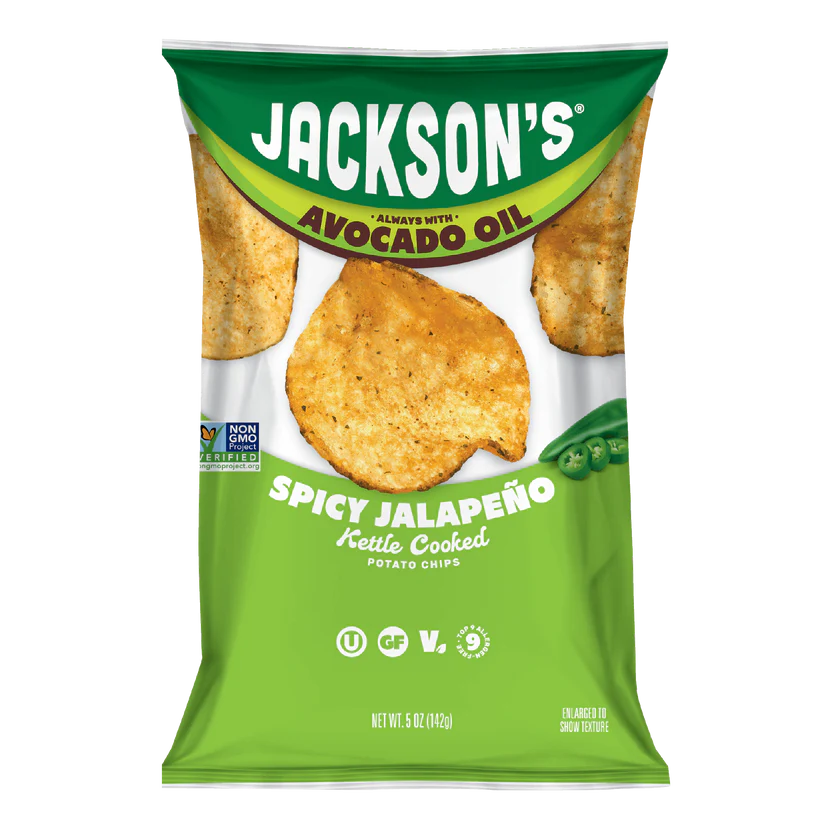 Jackson's Spicy Jalapeno Kelttle Chips back-to-school meal and snack