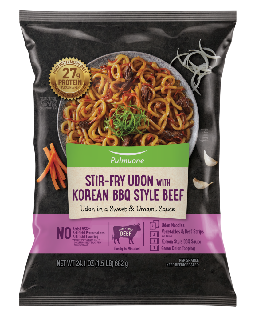 Pulmuone Stir-Fry Udon Korean BBQ Style Beef