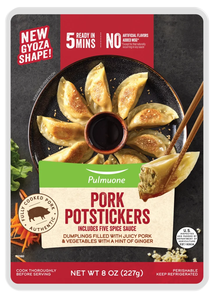 Pulmuone Pork Potstickers back-to-school meal and snack time