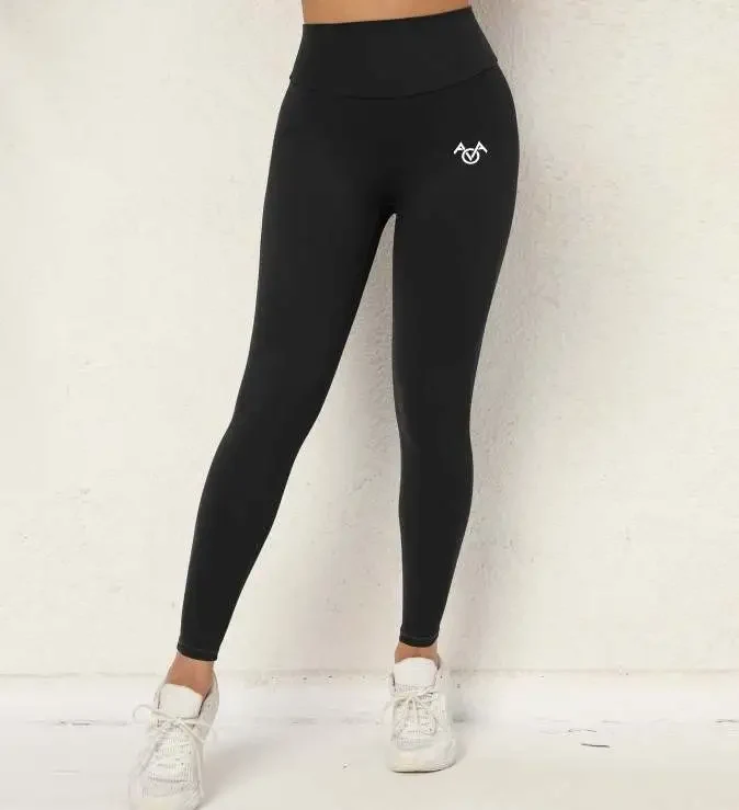 Age of Attitude-Empower Seamless V black leggings back-to-school style guide
