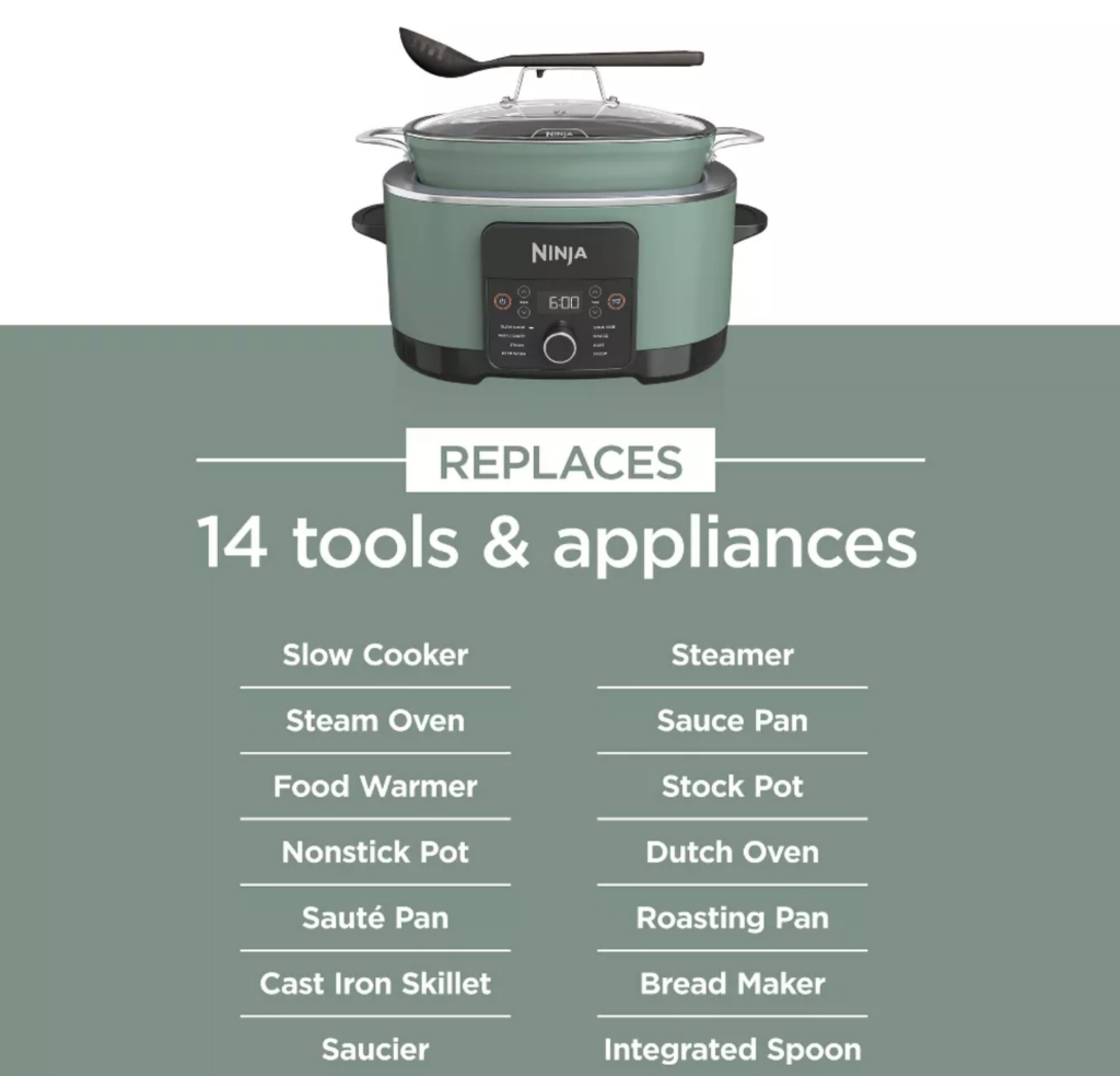 Ninja PossibleCooker Deal features