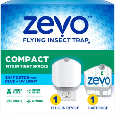Zevo® Compact Flying Insect Trap College Dorm & First Apartment Essentials