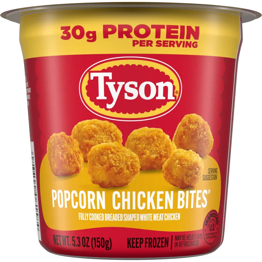 
Bites & Snacking
Popcorn Chicken Bites Cup