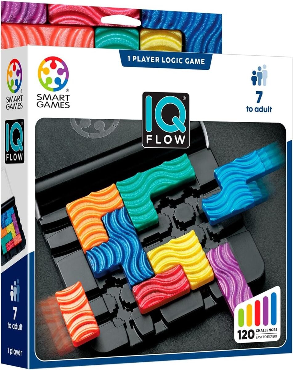SmartGames® IQ Flow Travel Logic Puzzle Game