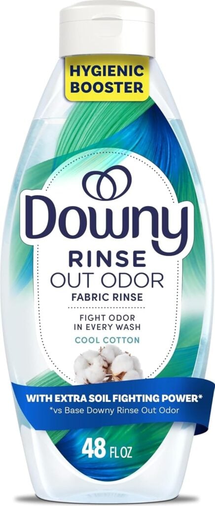 Downy® Rinse Laundry Odor Remover – Cool Cotton  for College Dorm & First Apartment Essentials