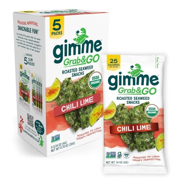 GimMe Grab & Go Seaweed Snacks