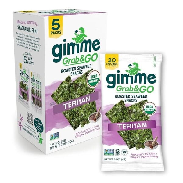 GimMe Grab & Go Seaweed Snacks