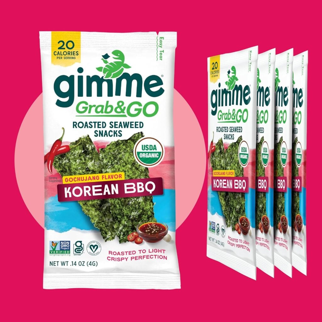 GimMe Grab & Go Seaweed Snacks