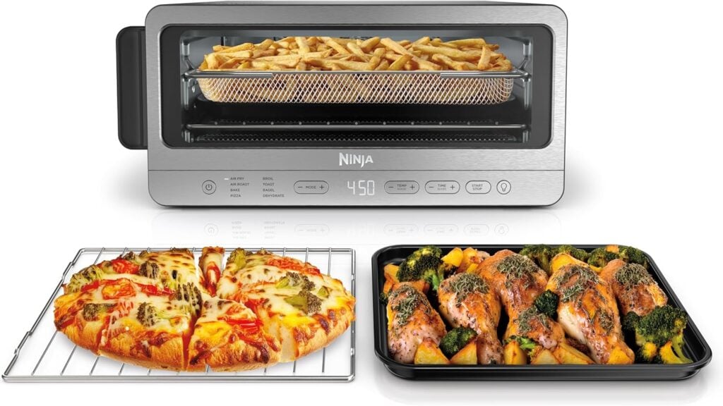 Ninja Flip Air Fryer cooking