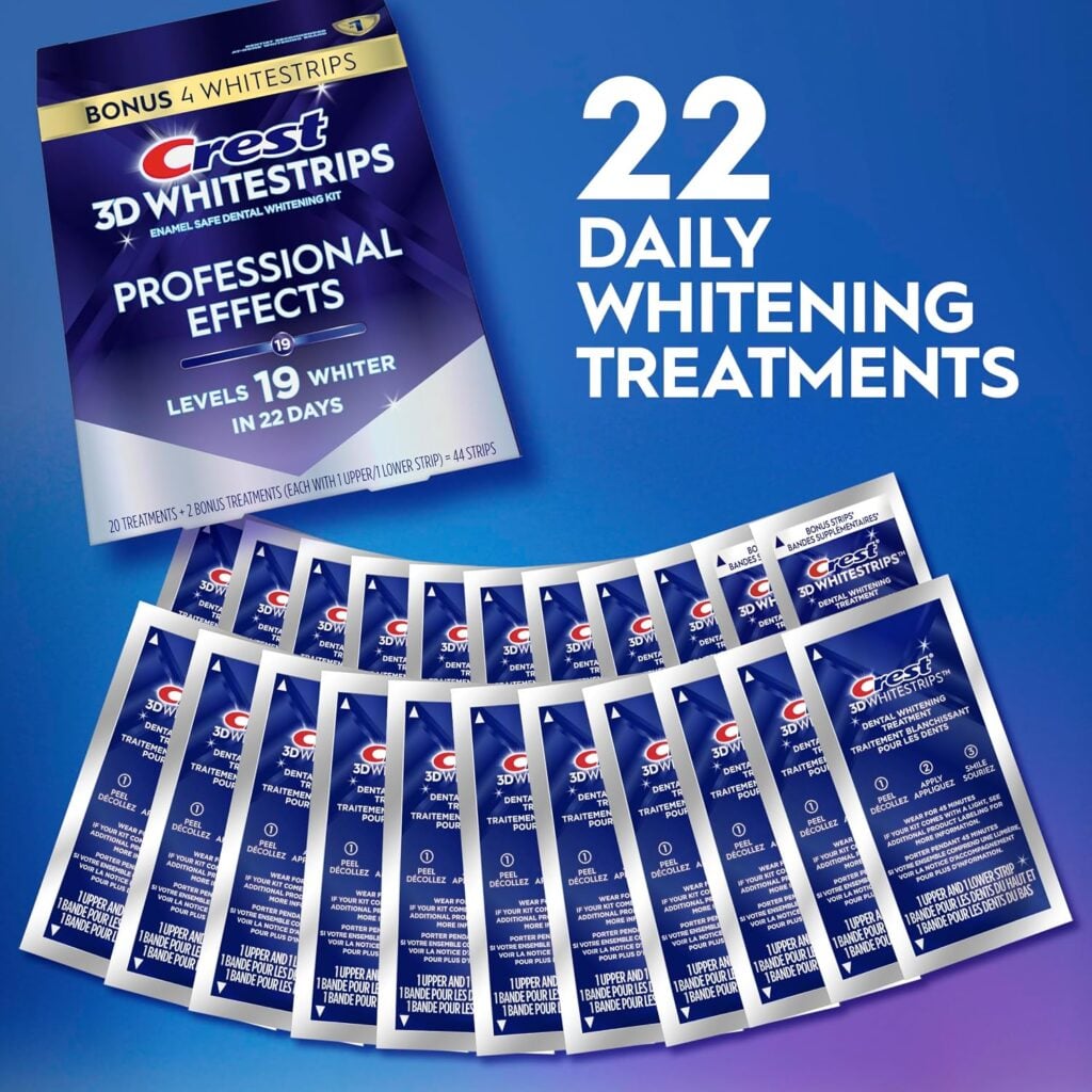 Crest Whitestrips Deal 22 pack