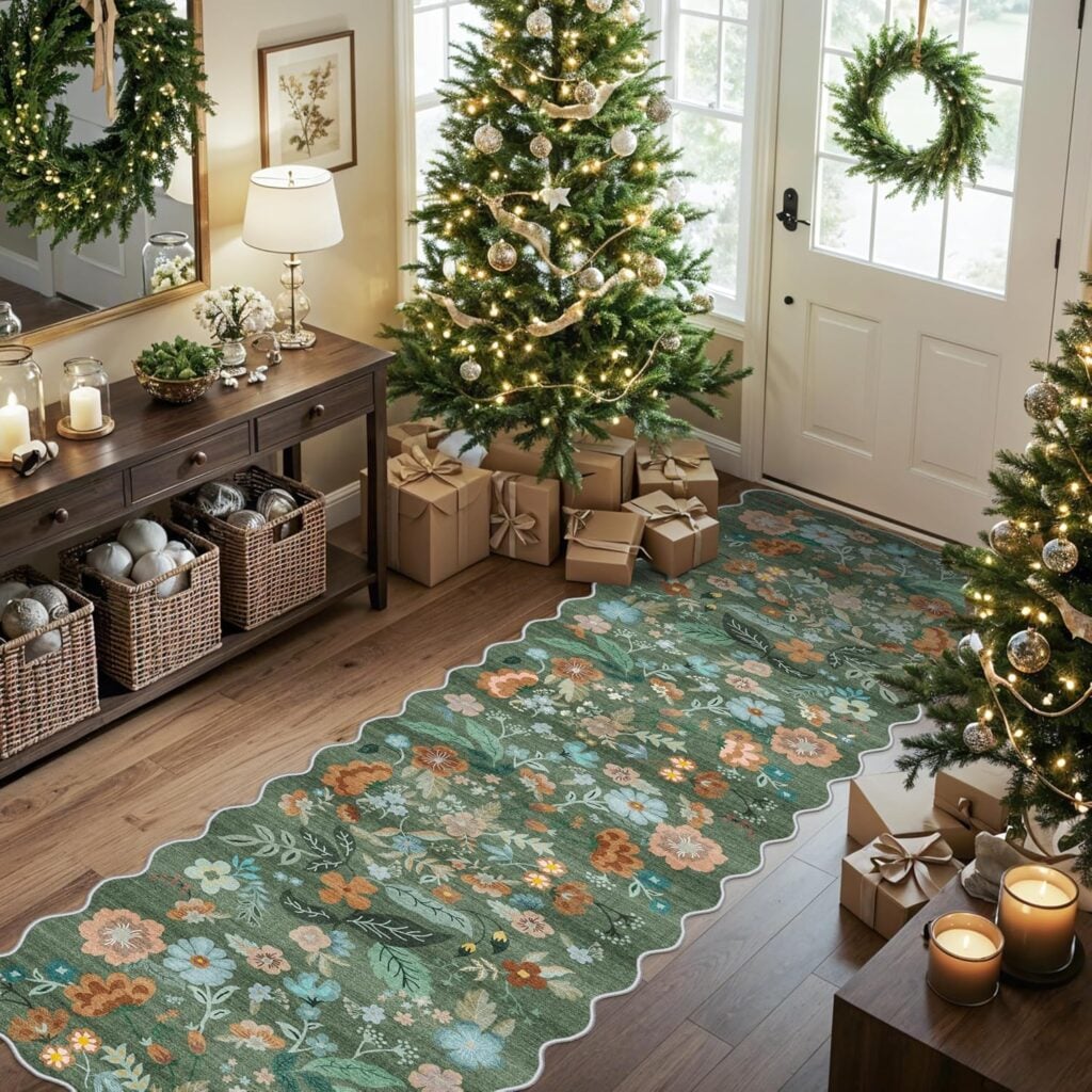 Washable Runner Rug Deal christmas