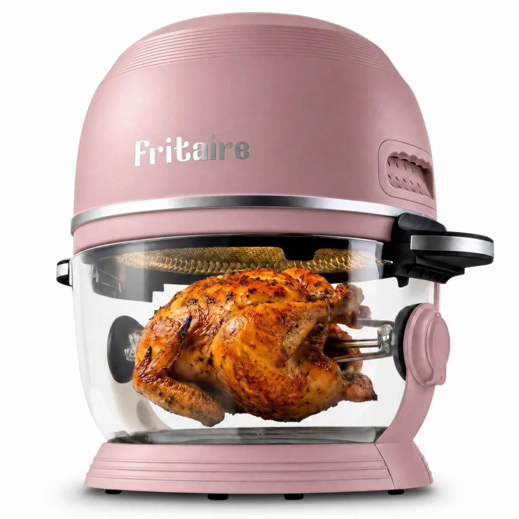Fritaire® Mauve Rose Air Fryer for College Dorm & First Apartment Essentials