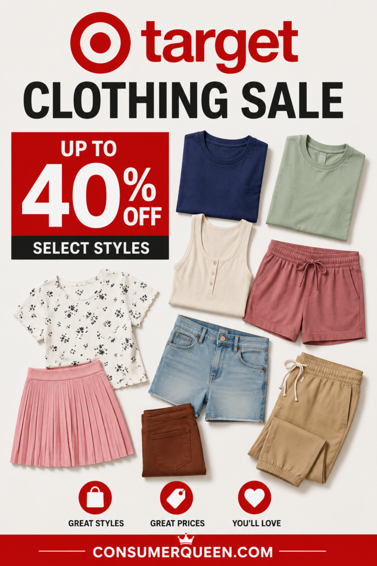 Target Clothing Sale