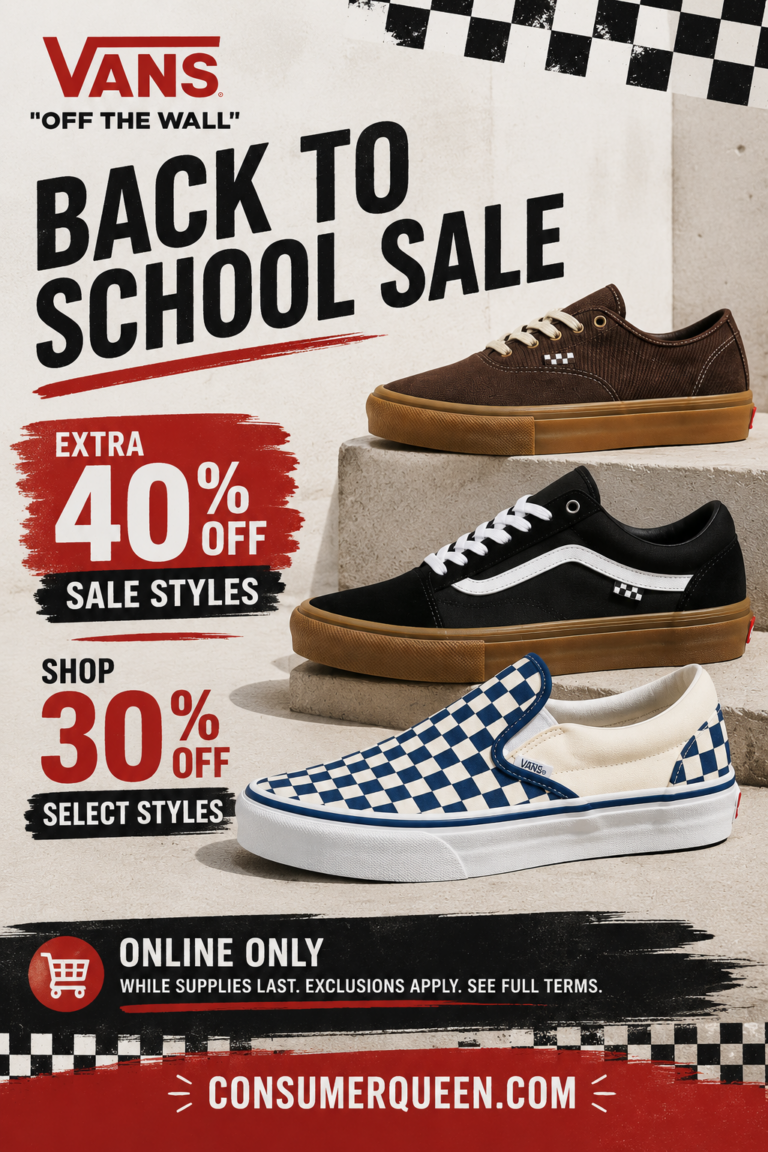 Vans Back to School