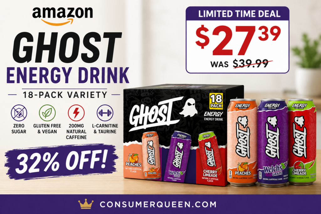 GHOST Energy Drink flyer
