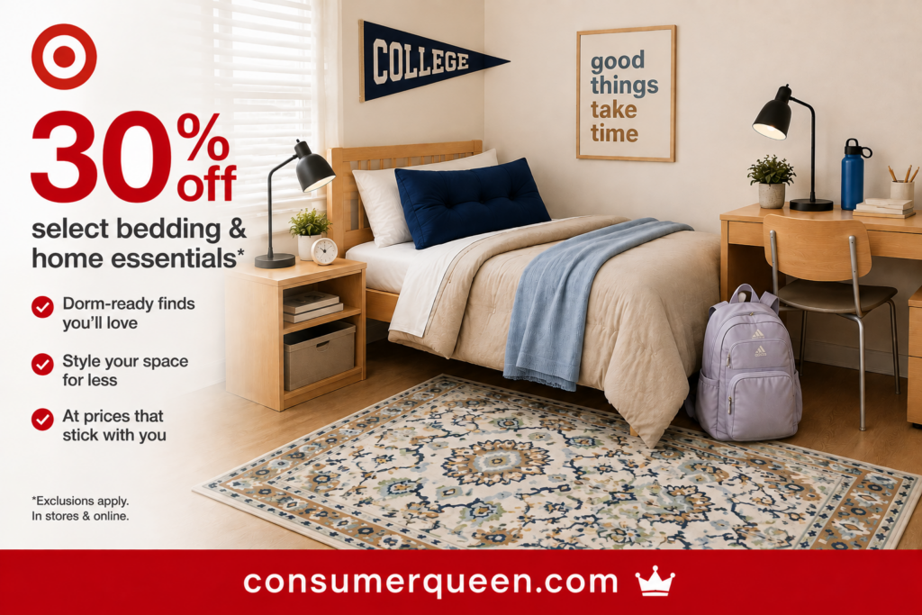 Target Bedding flyer