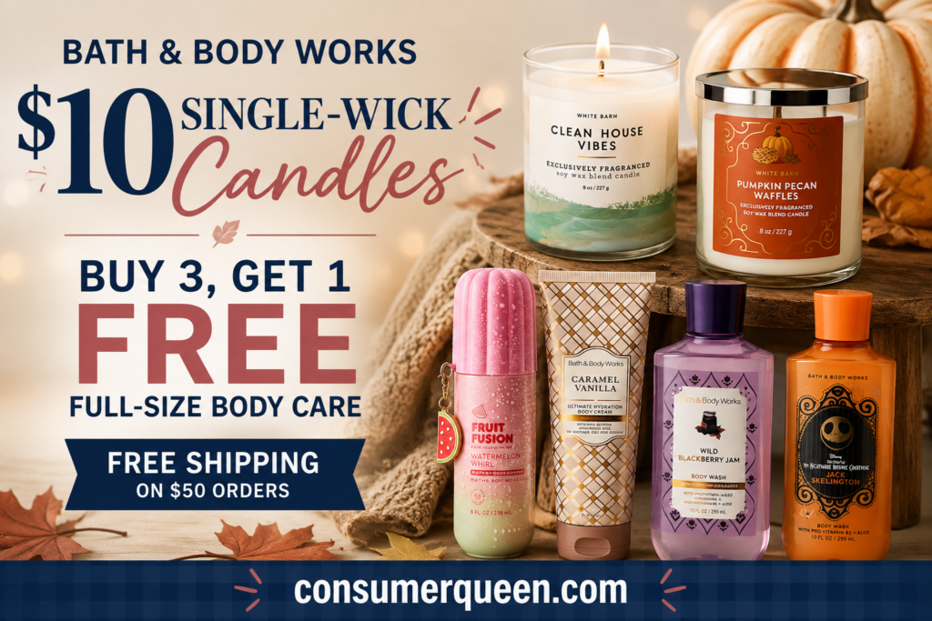 Bath & Body Works Candles flyer