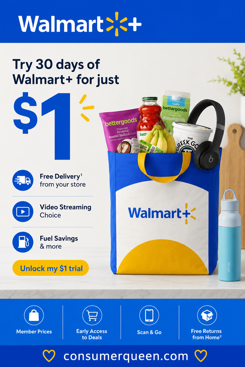 Walmart Plus Trial