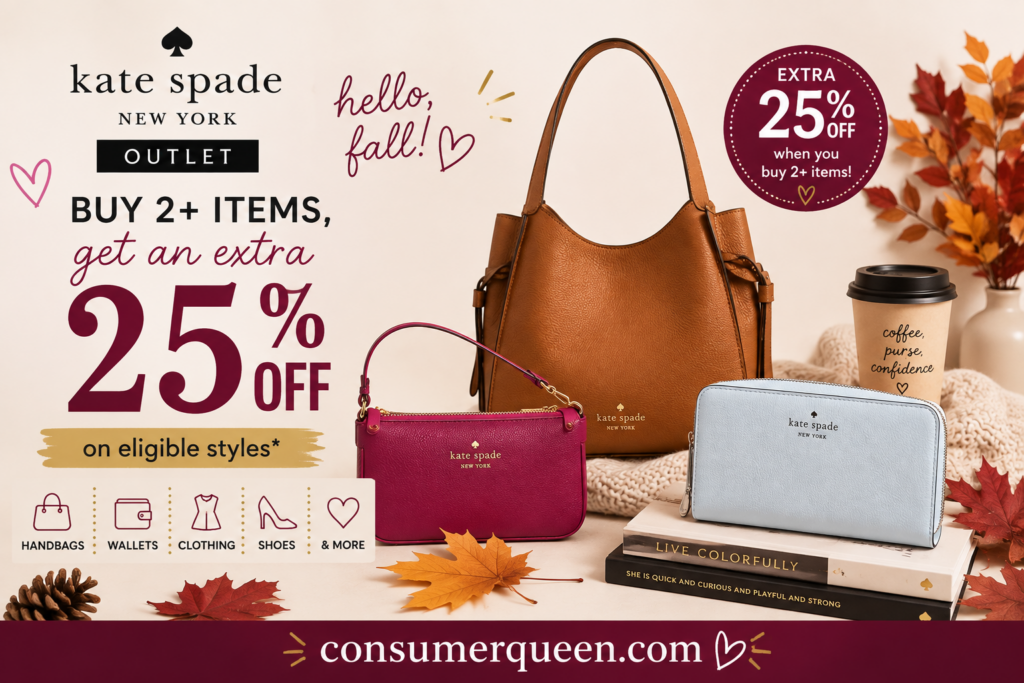 Kate Spade 25% Off flyer
