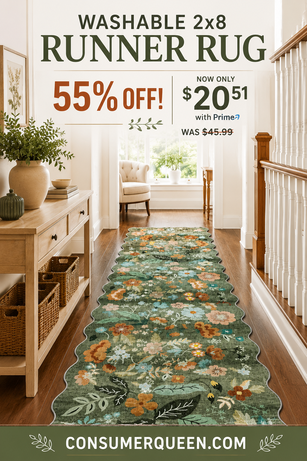 Washable Runner Rug Deal