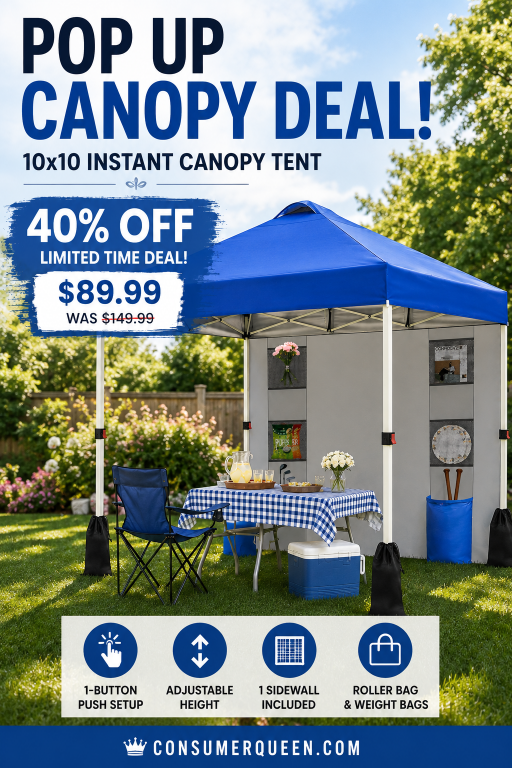 Pop Up Canopy Deal