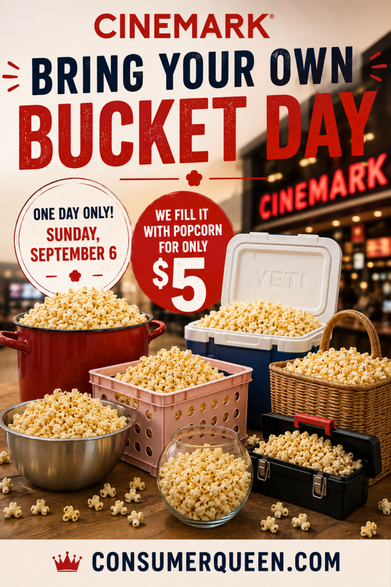 Cinemark Bring Your Own Bucket