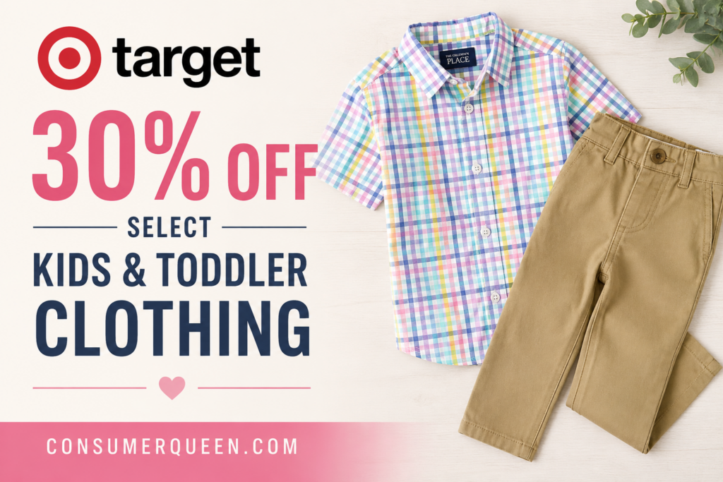 Target Kids Clothing flyer