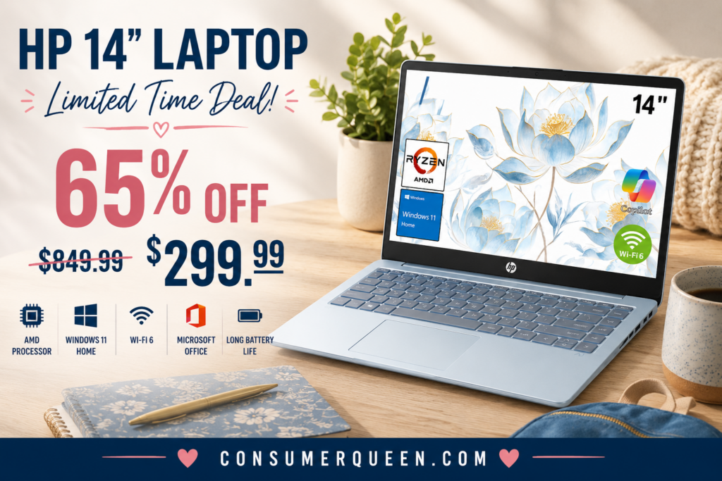 HP Laptop Deal flyer