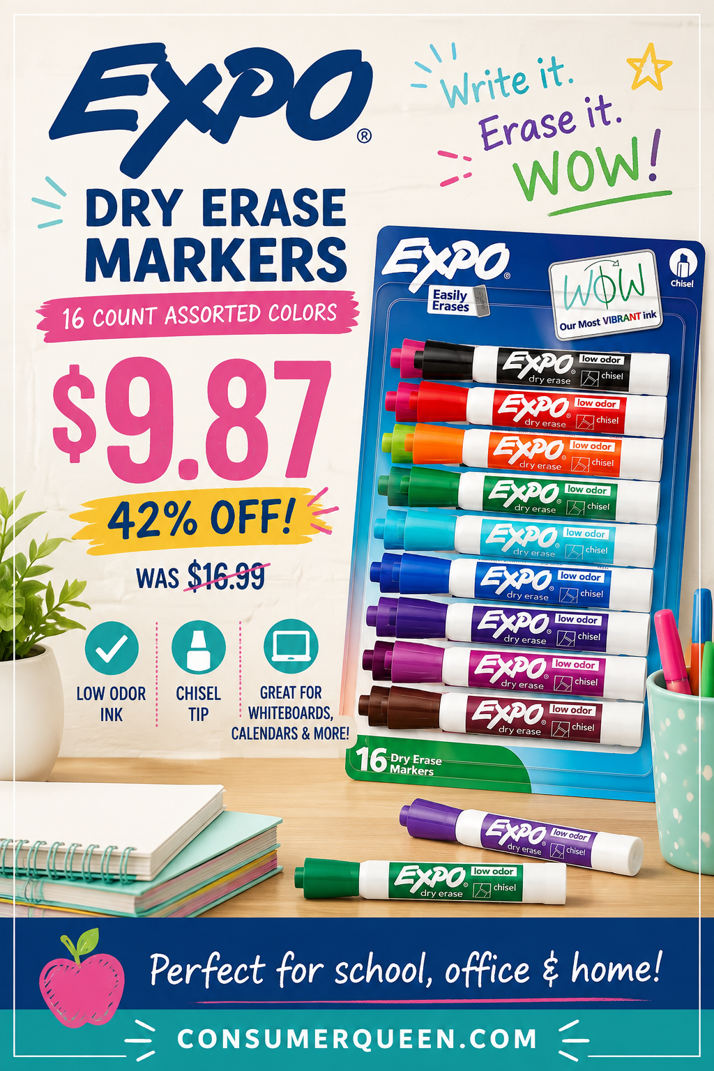EXPO Dry Erase Markers