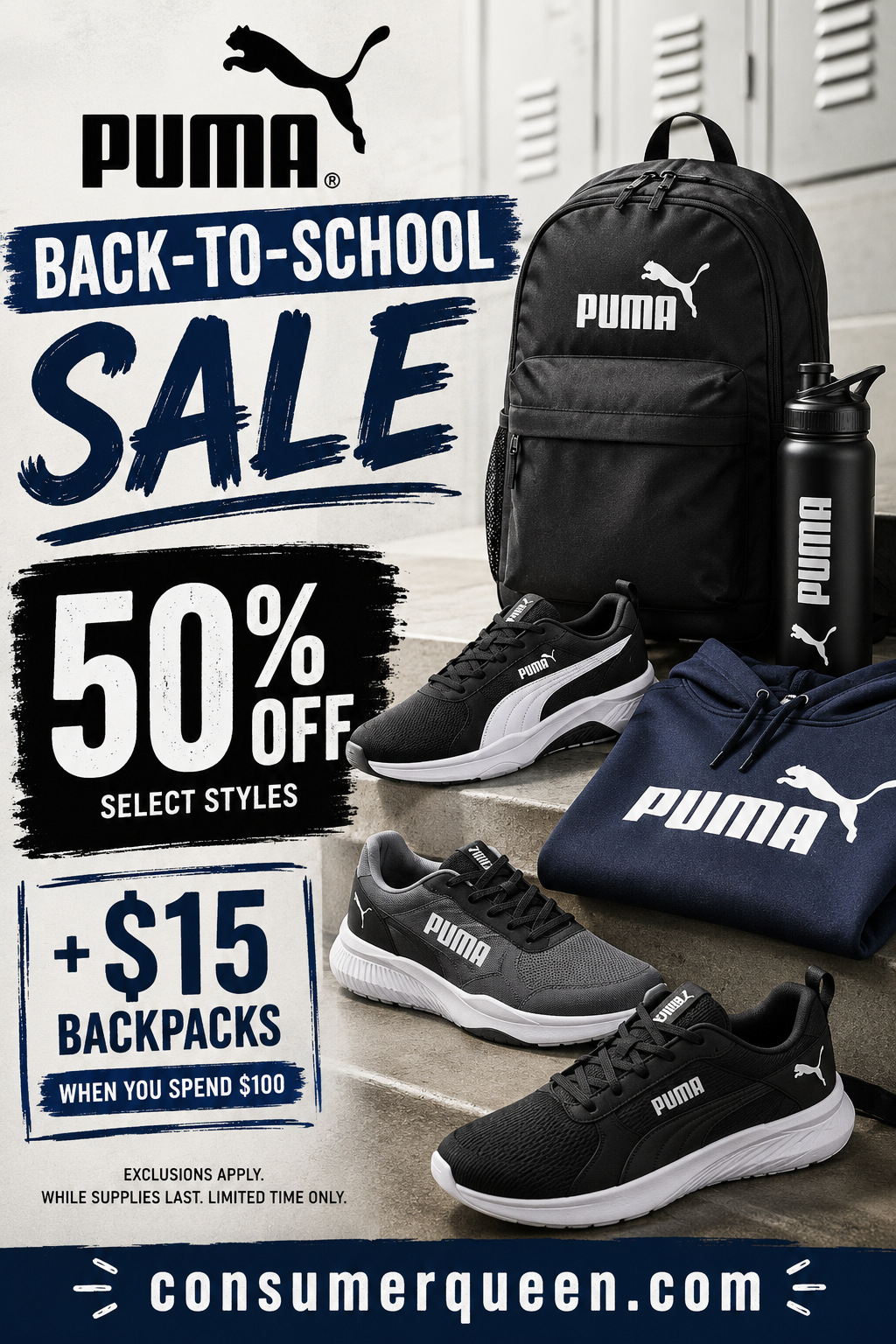 PUMA Back-to-School Sale