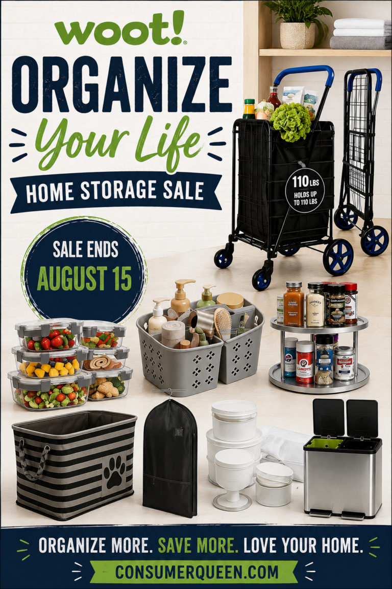 Woot Organize Your Life Sale