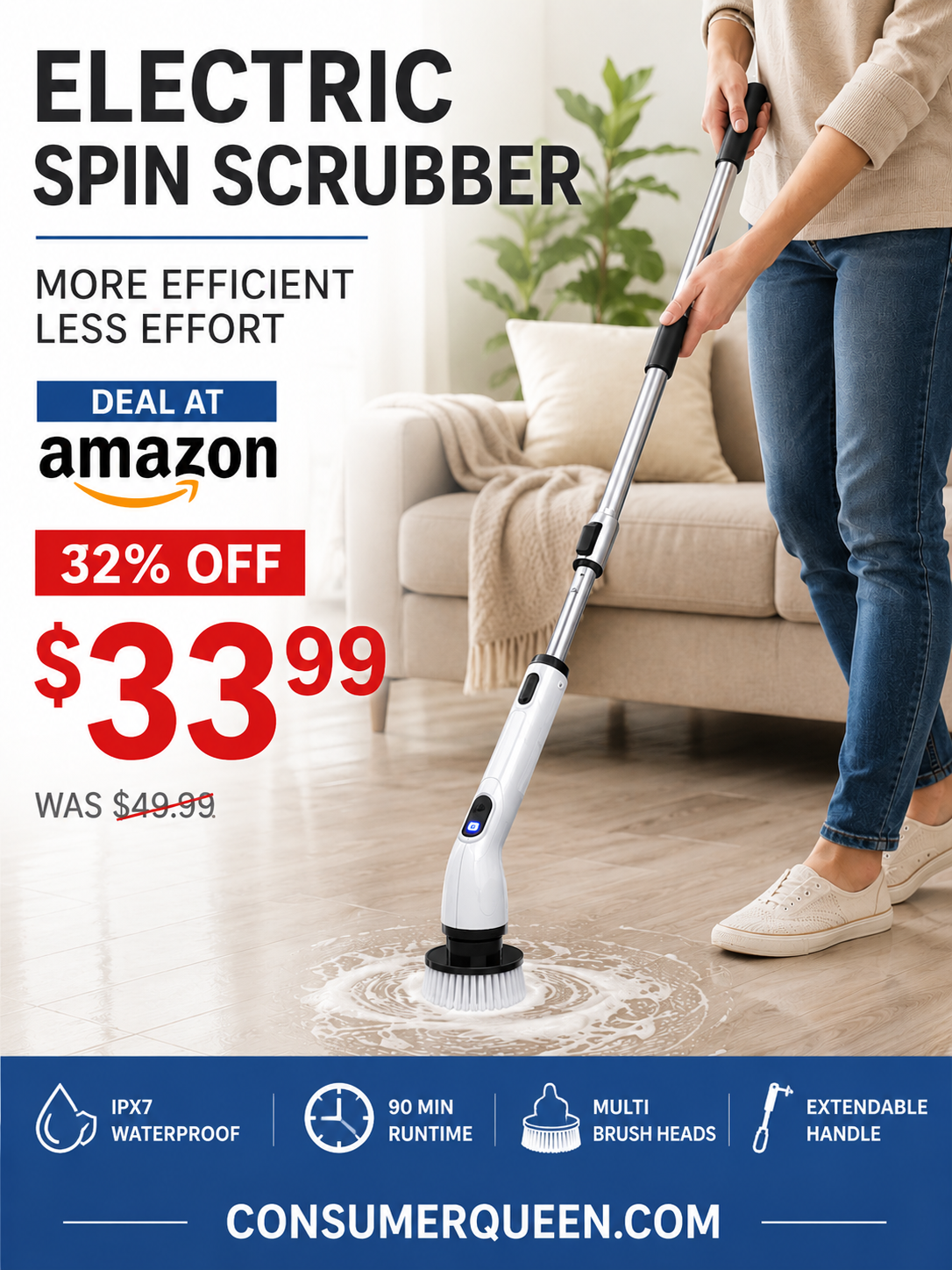 Electric Spin Scrubber