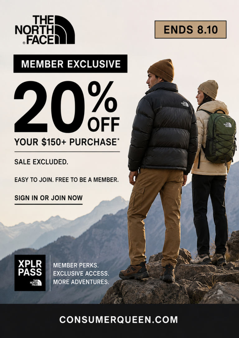 North Face Member Sale