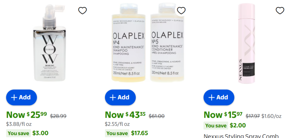 Walmart Beauty Event hair