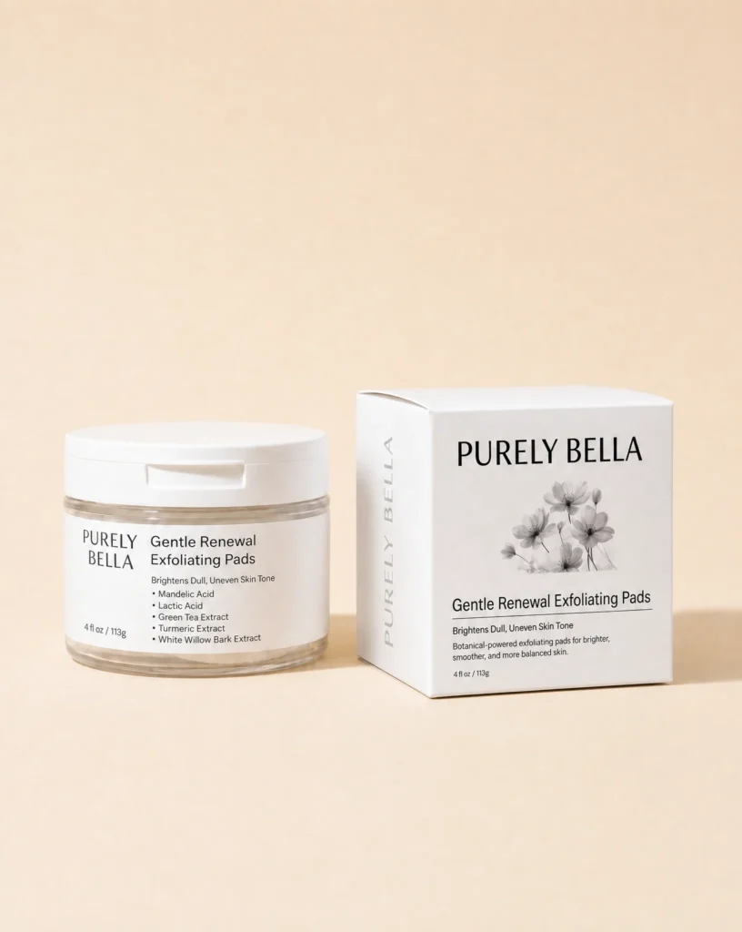 Purely Bella®- Gentle Renewal Exfoliating Pads