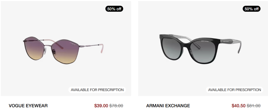 Sunglass Hut Sale Vouge Armani