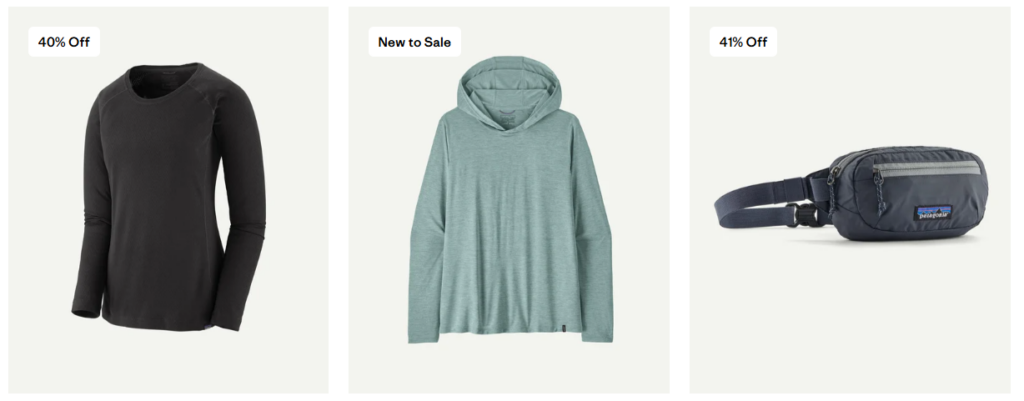 Patagonia Summer Sale items