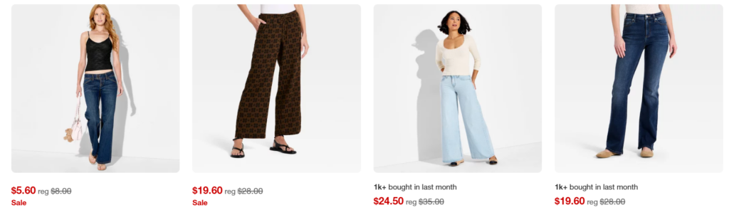 Target Clothing Sale women