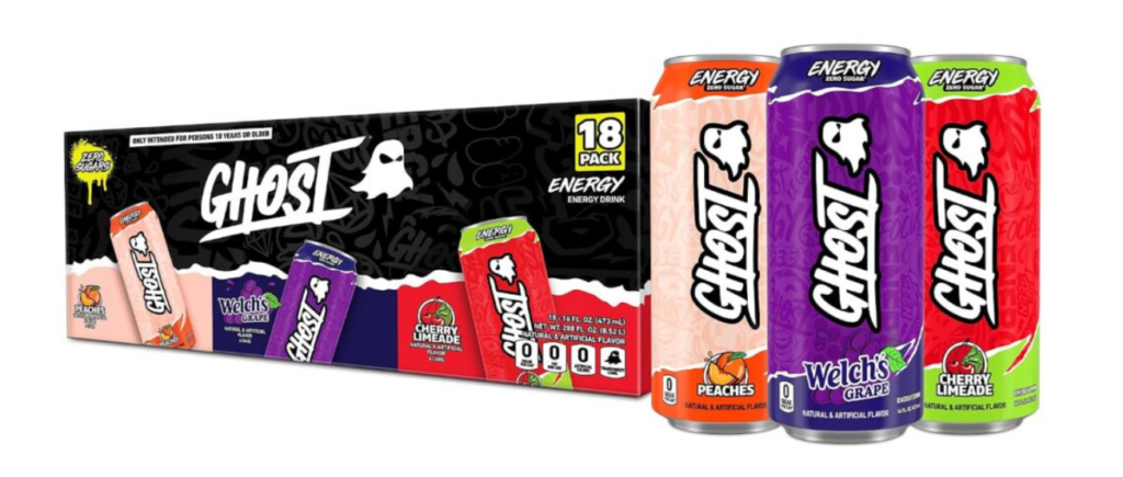 GHOST Energy Drink 18 pack