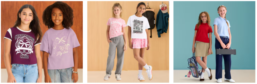 JCPenney Price Lock girls